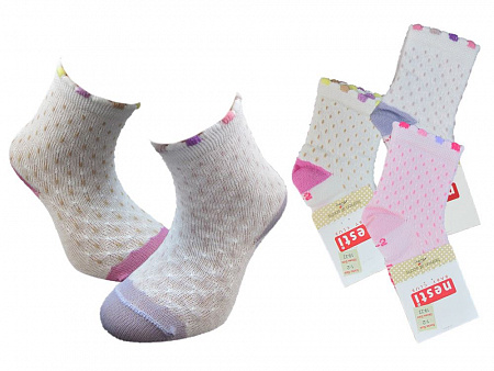 Жаккардовые носки для девочки  NESTI